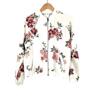 About Girl Floral Bomber Jacket - 5